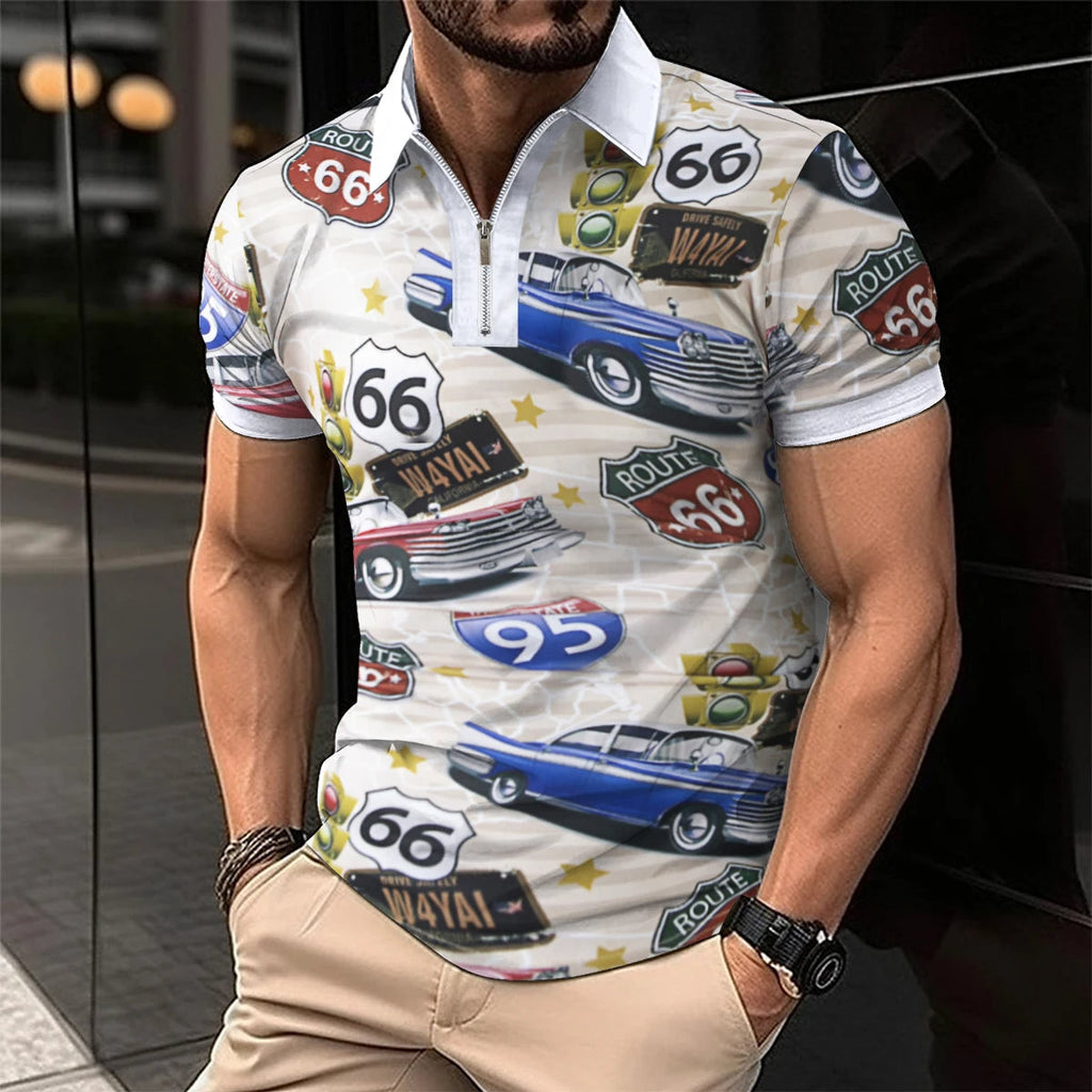 Boris plus size polo