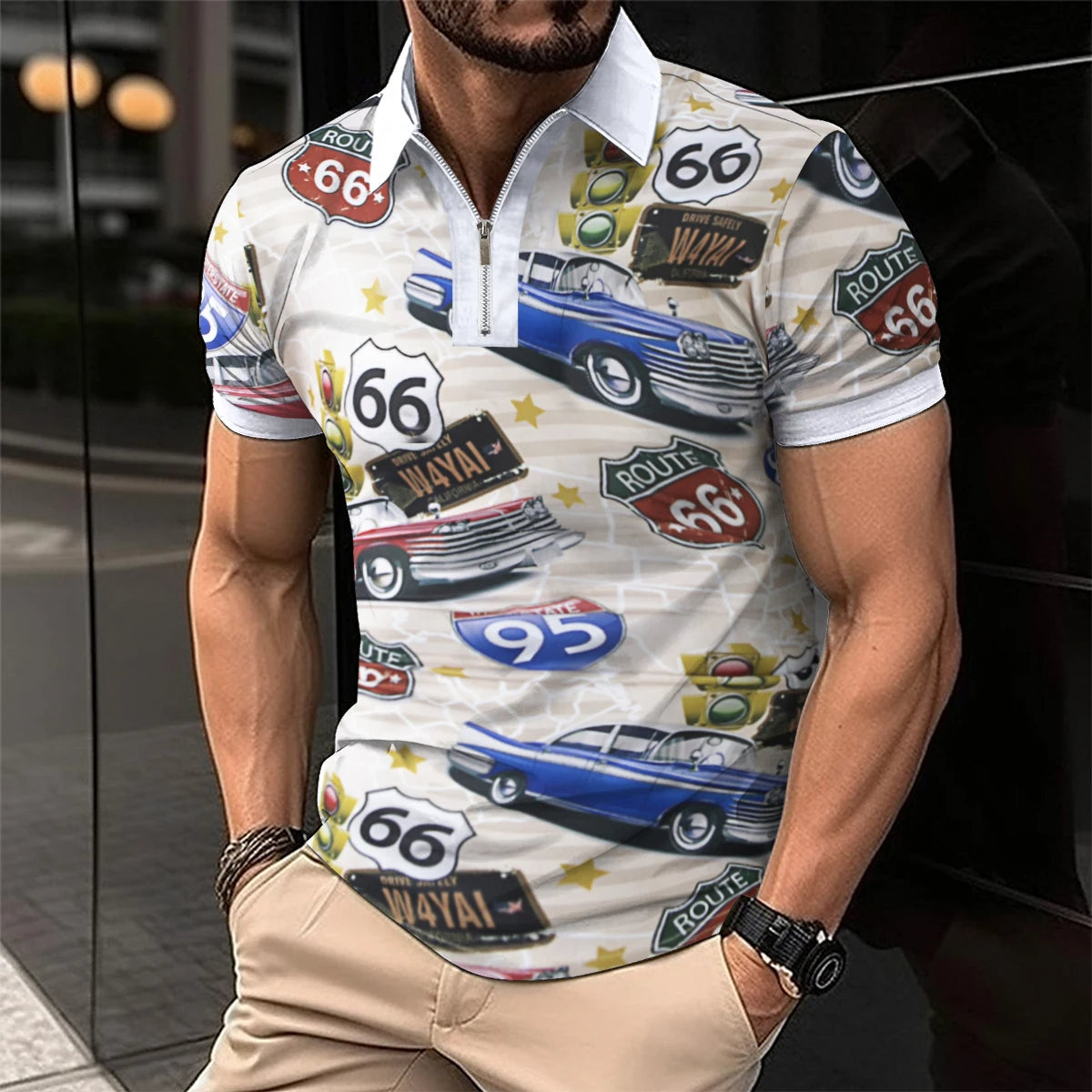 Boris plus size polo