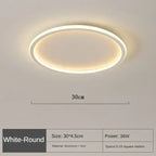 Scandinavische ronde plafondlamp – Noor