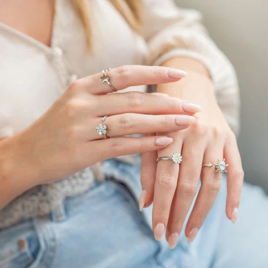 CalmRing nua - modieuze ring tegen nagelbijten, stress & angst
