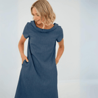 Linnen dames zomerjurk