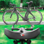Extra breed fietszadel