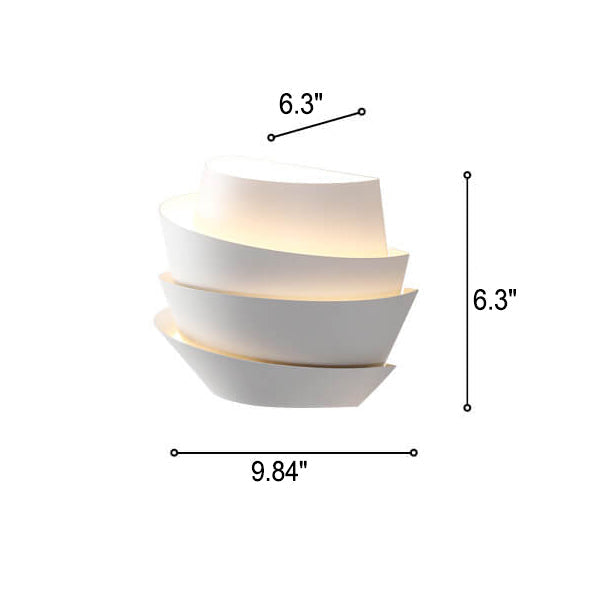 Scandinavische wandlamp met dubbele lichtpunten