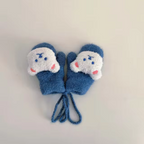 Kinder wantjes met berengezicht