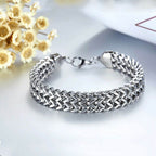Slangenkettingarmband voor heren — afbeelding 3