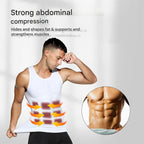 Corrigerend herenhemd met shaping effect