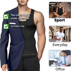 Corrigerend herenhemd met shaping effect