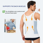 Corrigerend herenhemd met shaping effect
