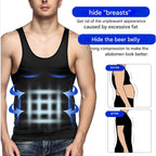Corrigerend herenhemd met shaping effect