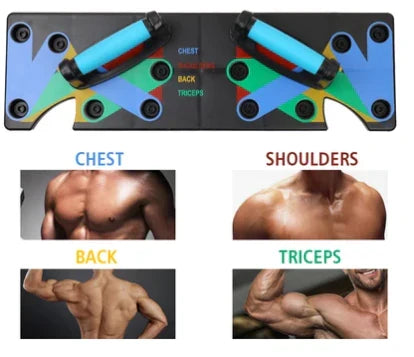 Multifunctioneel push-up bord