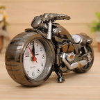 Retro motorfiets wekker
