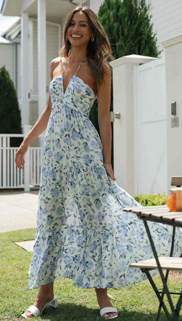Lina maxi-jurk