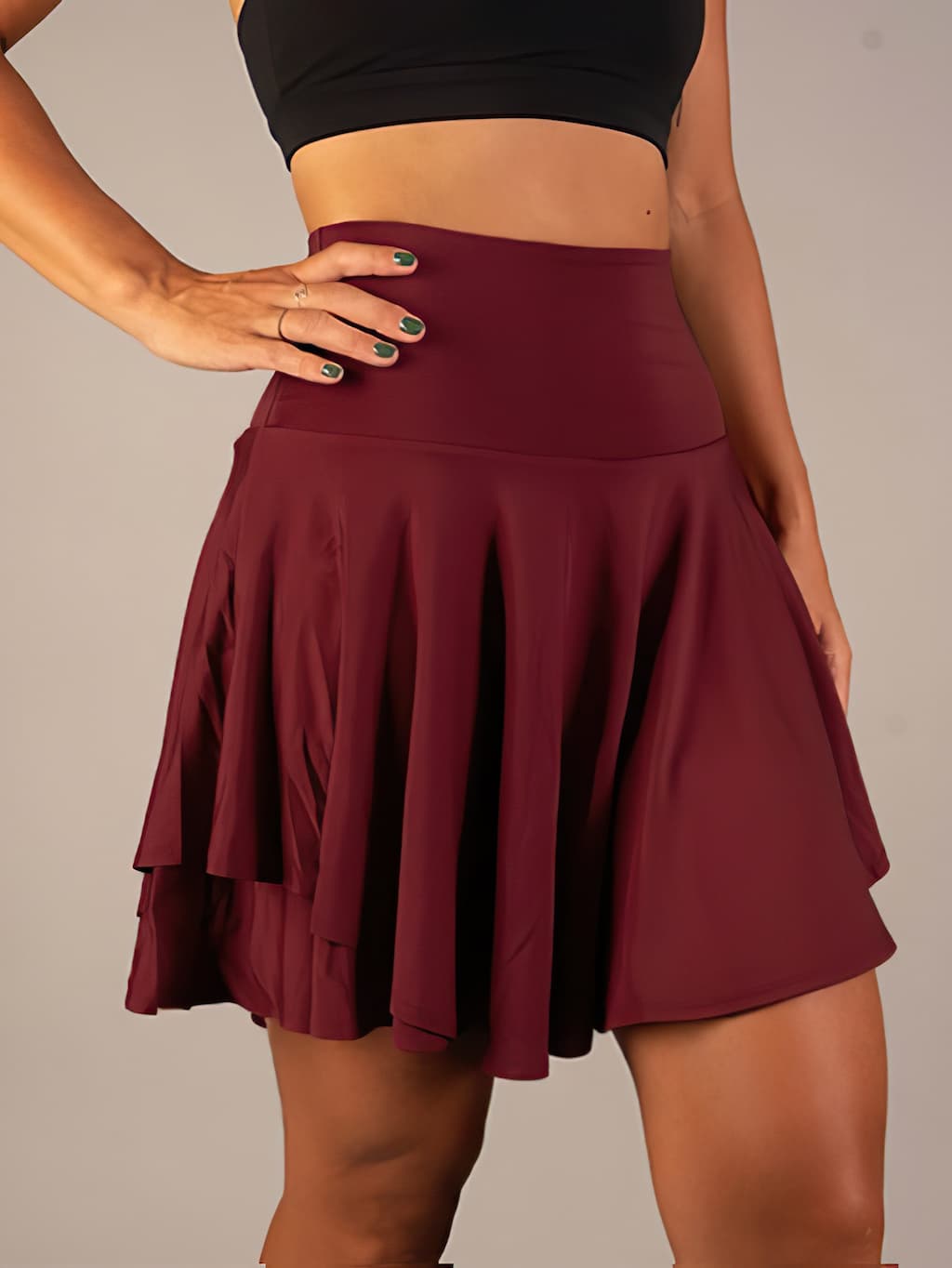 Sportieve & functionele dames tennisrok met shorts en zakken