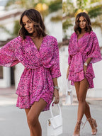 Chic mini jurk – en