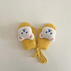 Kinder wantjes met berengezicht