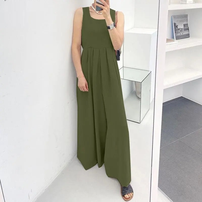 Tess plus size jumpsuit