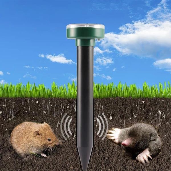 Ongedierteverjager op zonne-energie