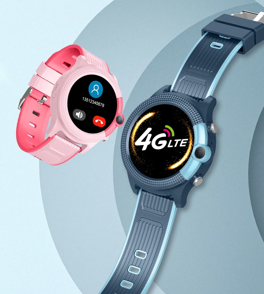 Kinder-smartwatch met GPS, camera en belfunctie voor een dagelijkse routine