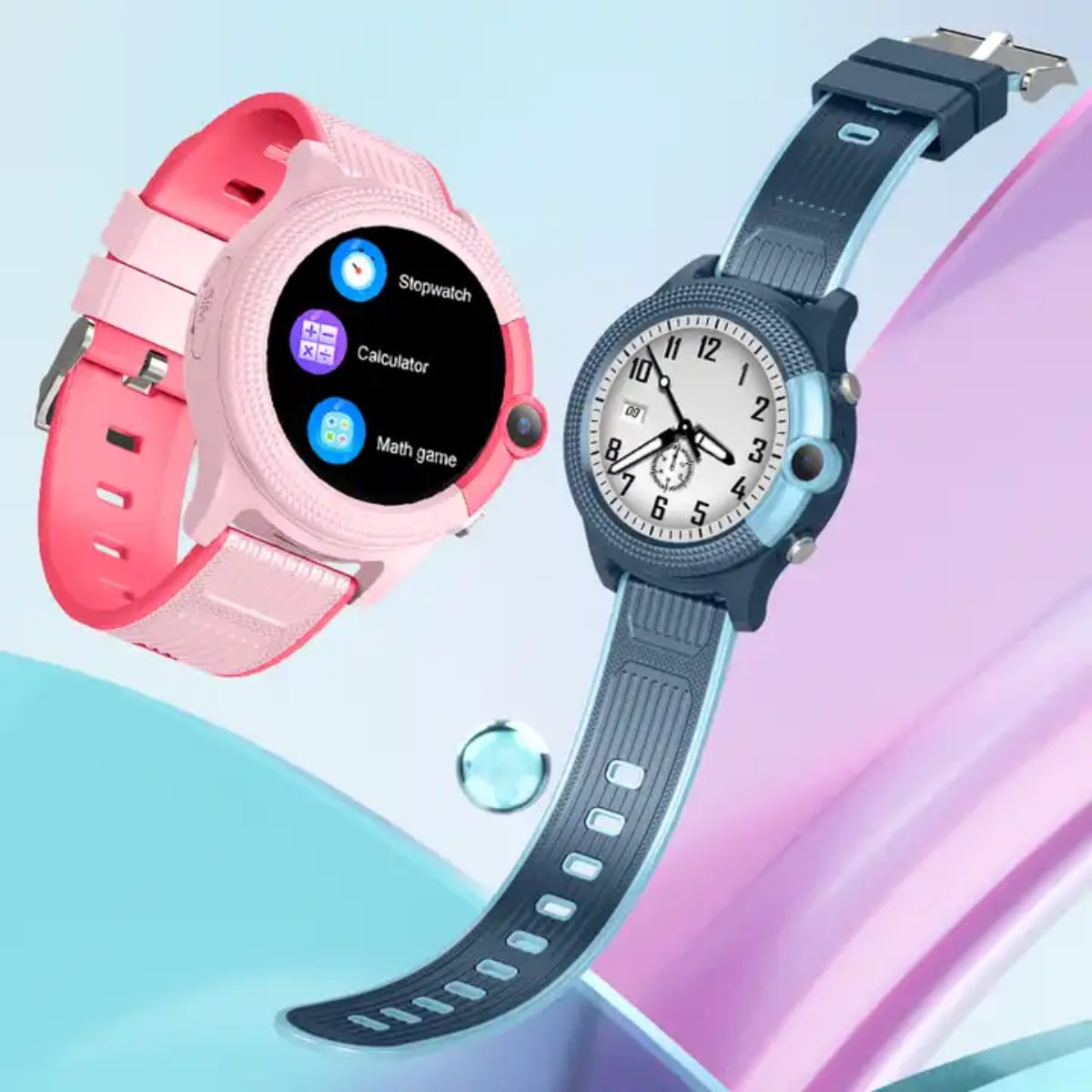 Kinder-smartwatch met GPS, camera en belfunctie voor een dagelijkse routine