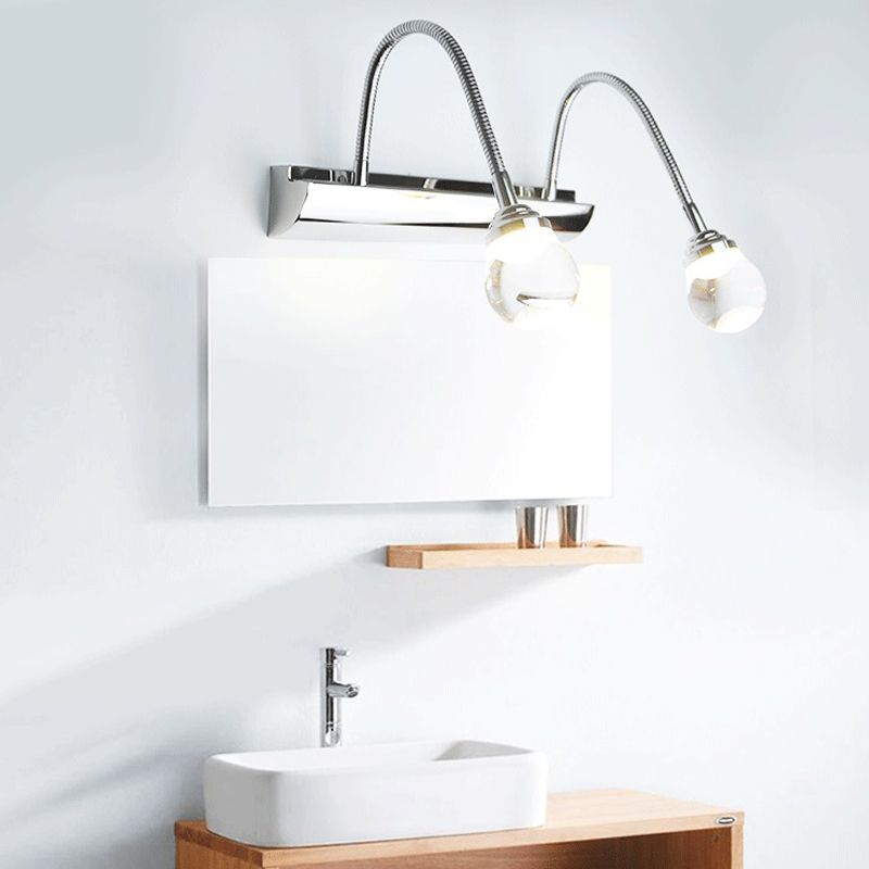 Gebogen LED wandlamp