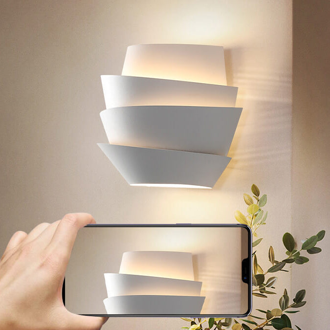 Scandinavische wandlamp met dubbele lichtpunten