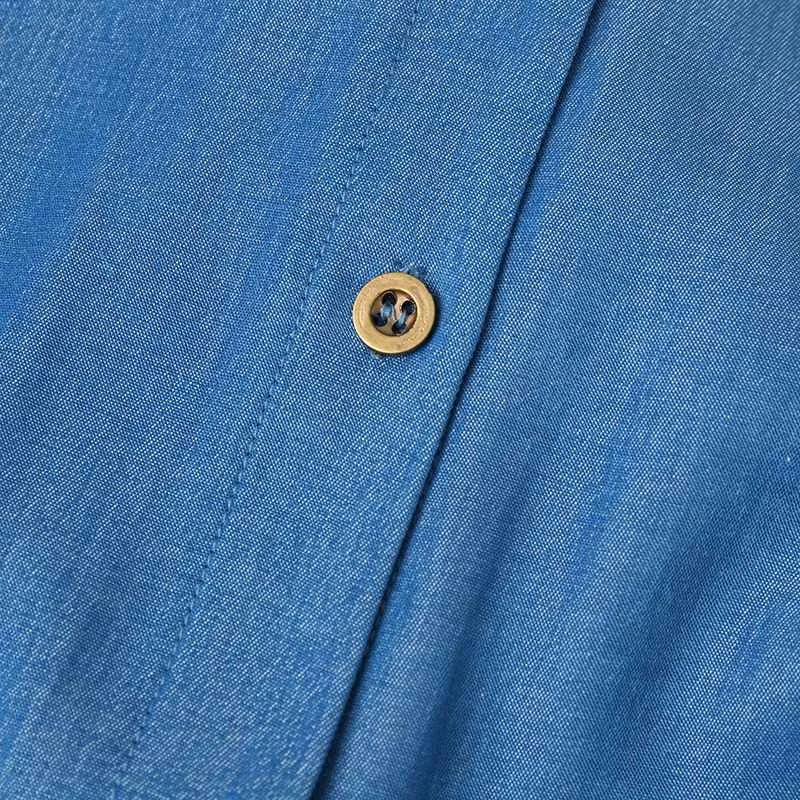 Melissa plus-size spijkerjurk
