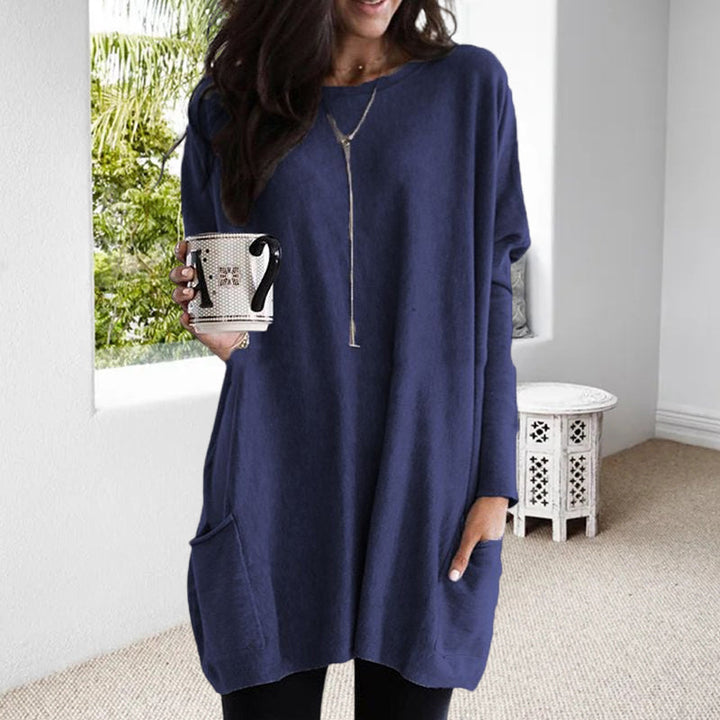 Oversized dames trui met zakken