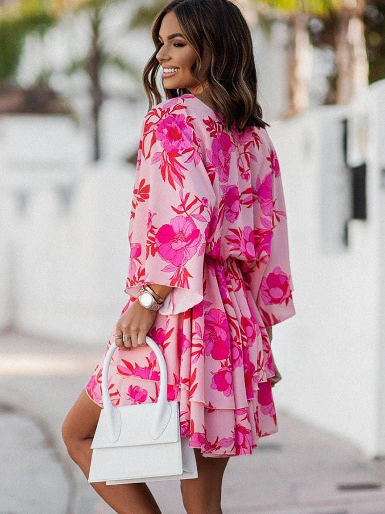 Chic mini jurk – en