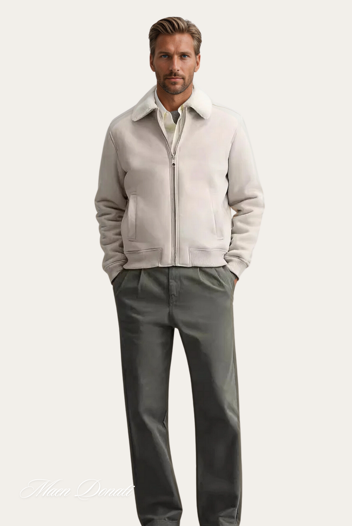 Stijlvol winter bomberjack