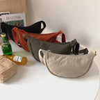 Half moon crossbody bag