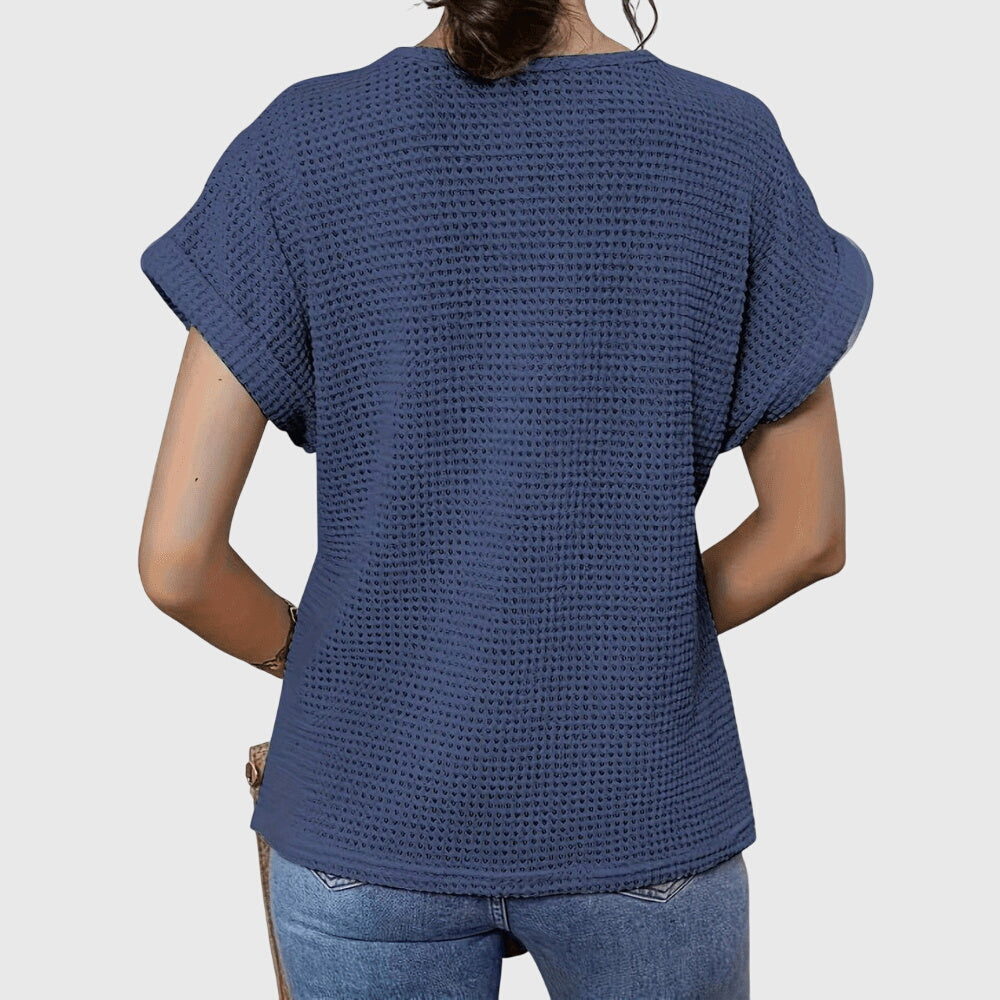 Rania | Lichte blouse met kanten details