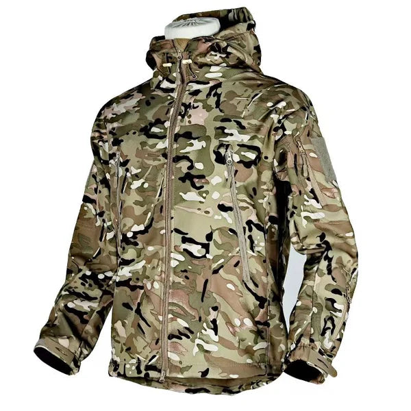Militair softshelljack voor heren Engelbert — afbeelding 7