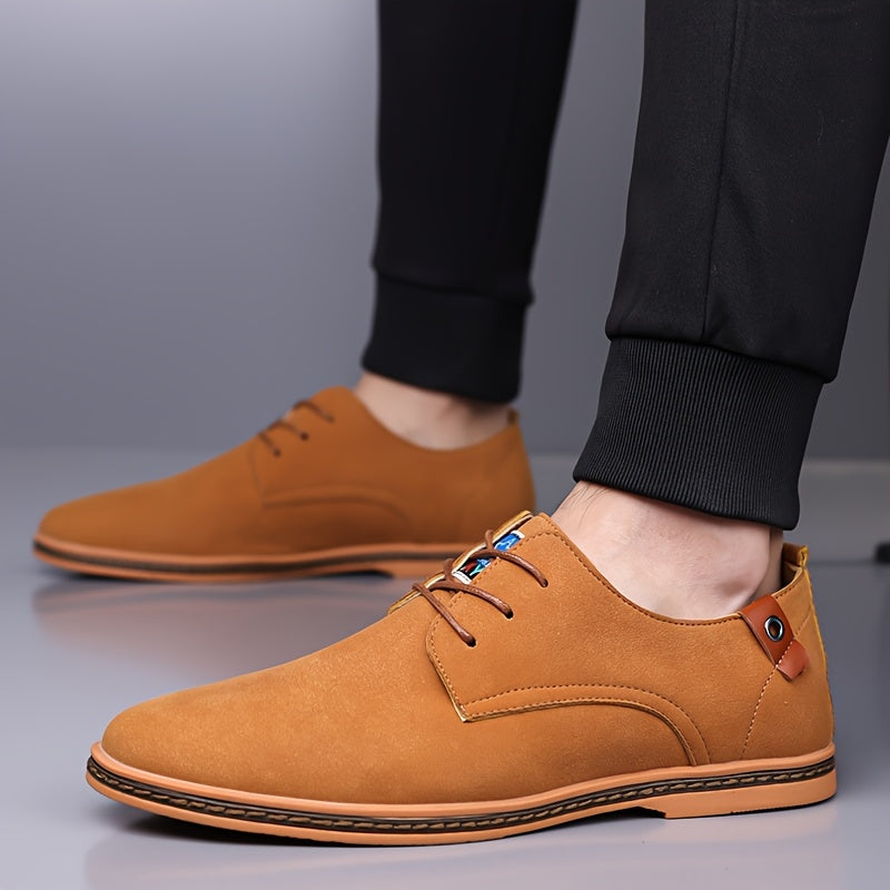 Klassieke veterschoenen met gedempte zool