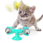 Katten windmolen krab- en speelstation
