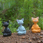 Boeddha-kattenbeeldje