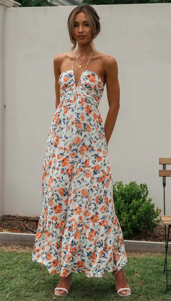 Lina maxi-jurk