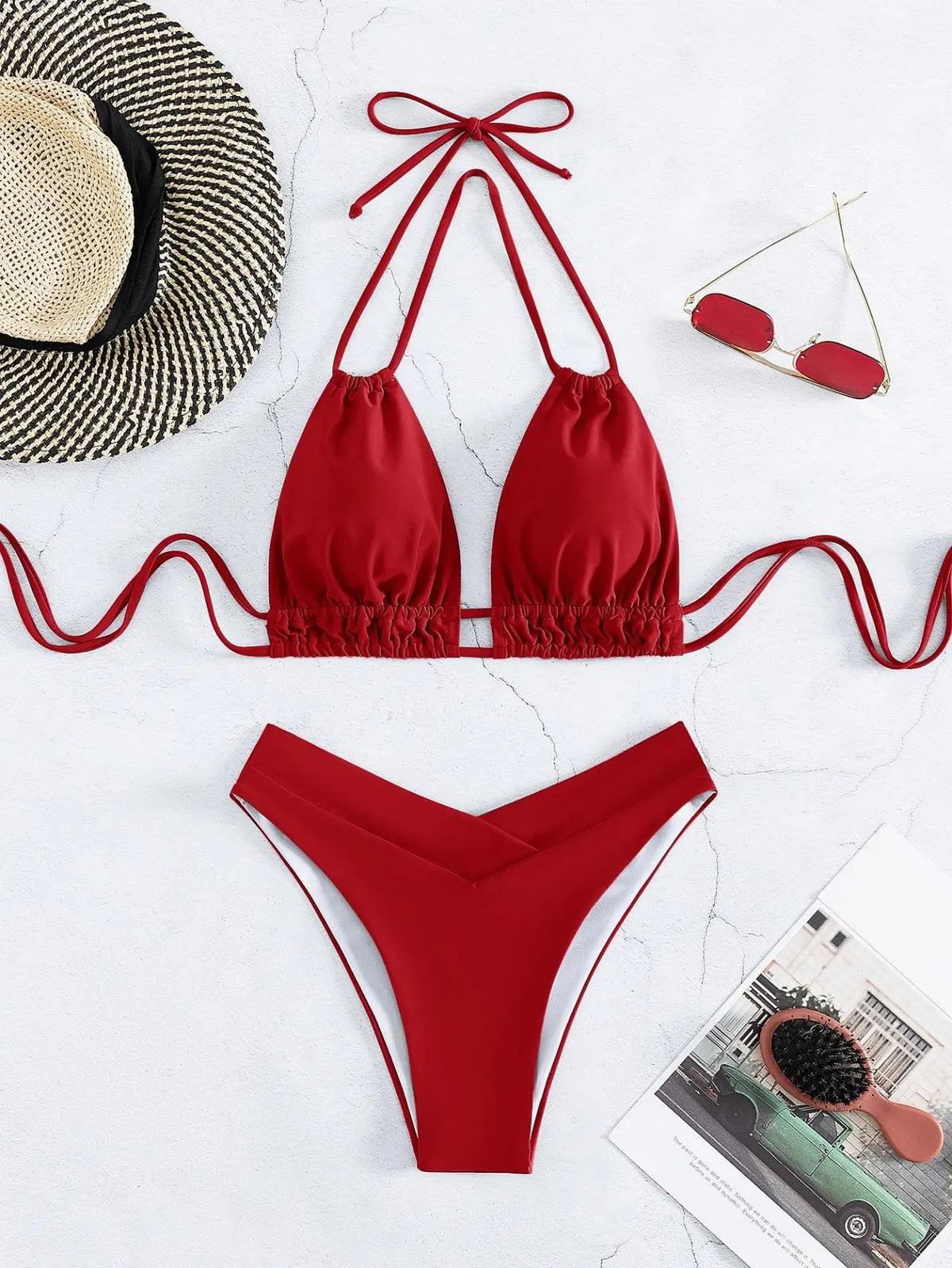 Alexandra plus-size bikini