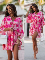 Chic mini jurk – en