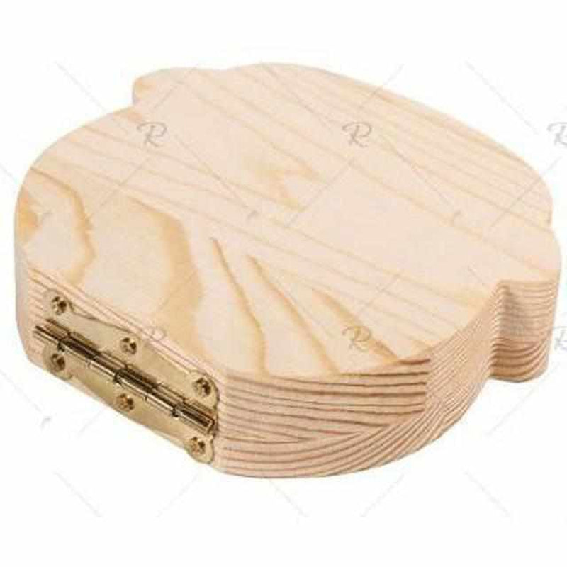 Houten tandendoosje voor kostbare herinneringen - tandenschat