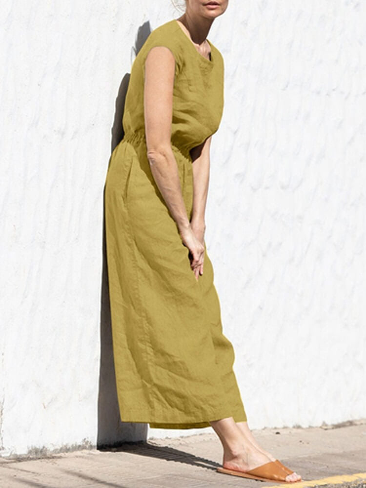 Sarah jumpsuit – linnen jumpsuit