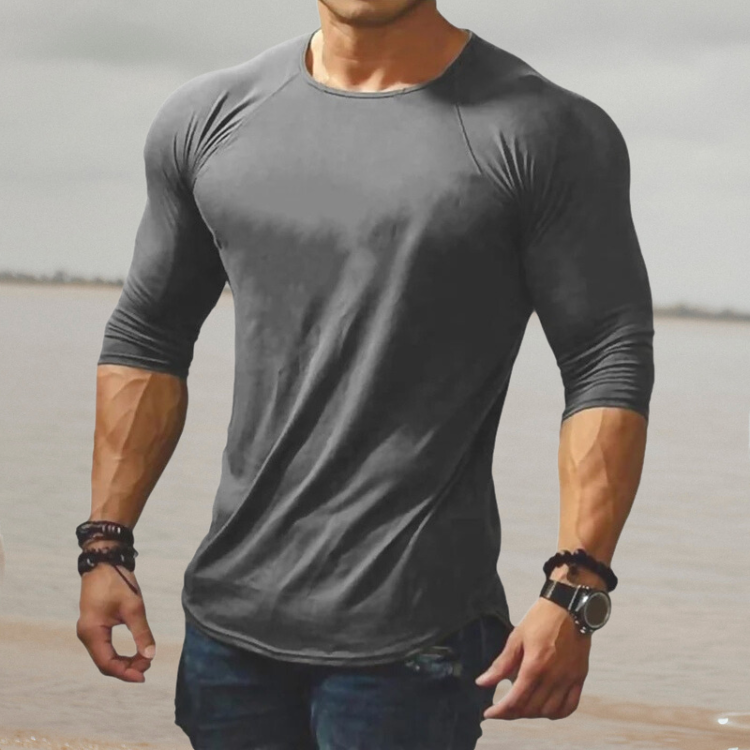 Stijlvol heren slim fit stretch shirt