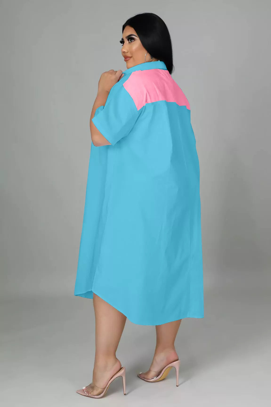 Lalaine plus-size jurk