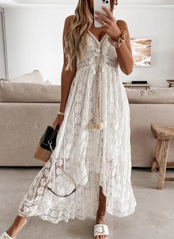 Esmiralda maxi-jurk