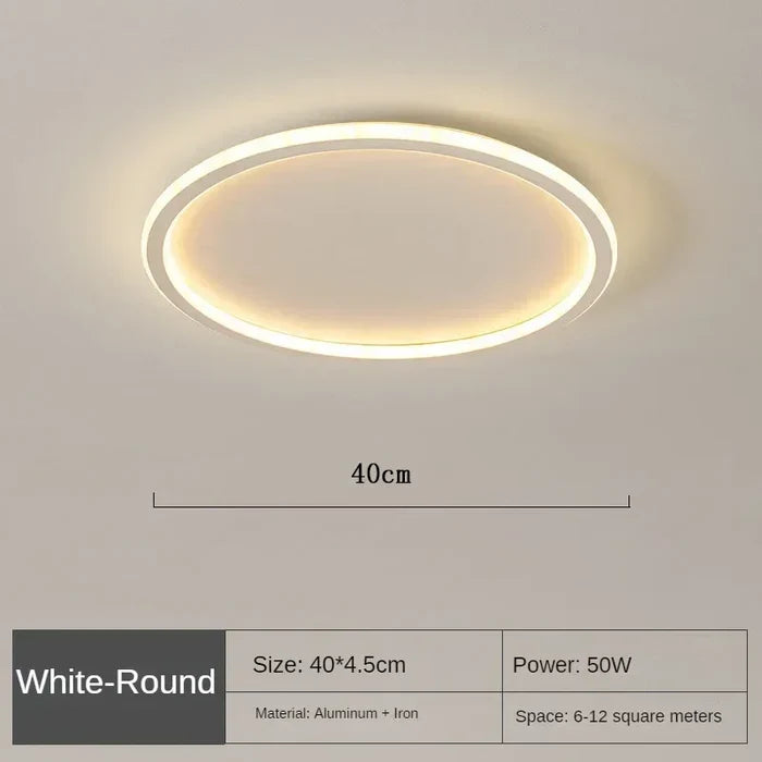 Scandinavische ronde plafondlamp – Noor