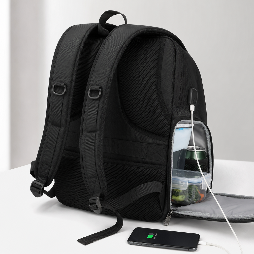 Slimme werk & reis rugzak met USB-Poort