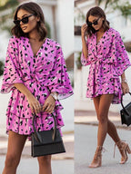 Chic mini jurk – en