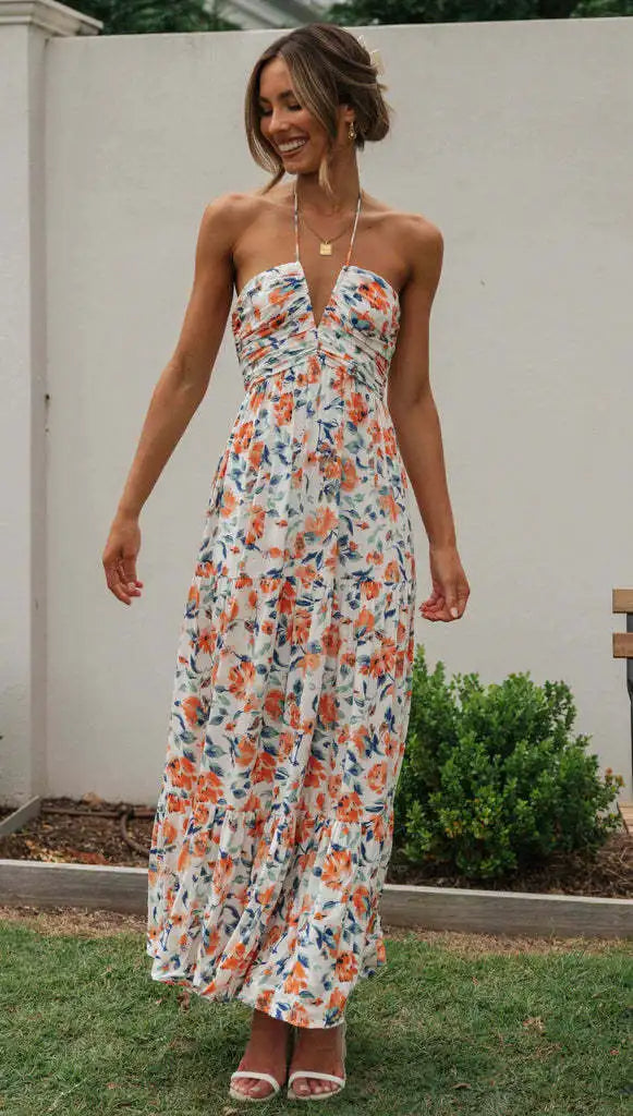 Lina maxi-jurk
