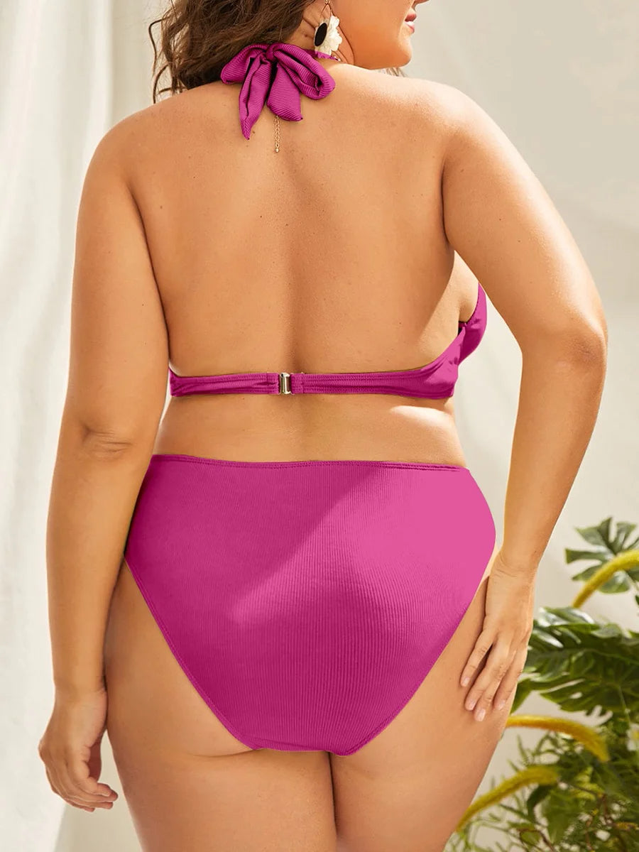 Crystal plus-size bikini — afbeelding 14