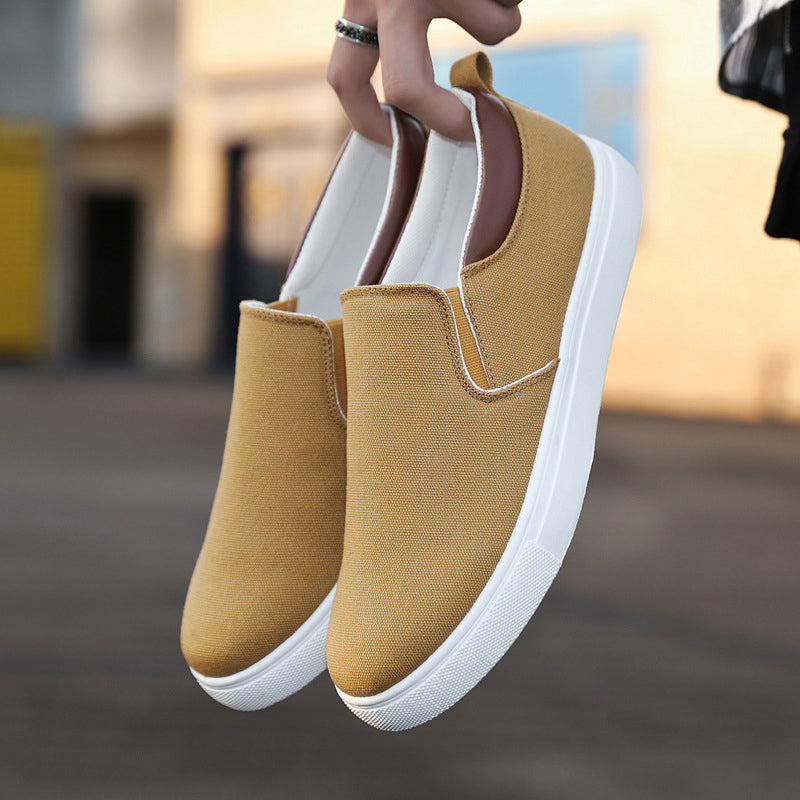 Slip-On canvas herenschoenen