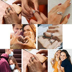 Love hug open ring